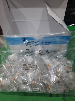 Hạt mạng RJ45 Cat5 Cat6 Commscope/Amp hàng loại xin giá tốt