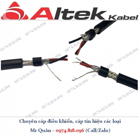 Cáp tín hiệu chống nhiễu Rs485 18awg 1 pair
