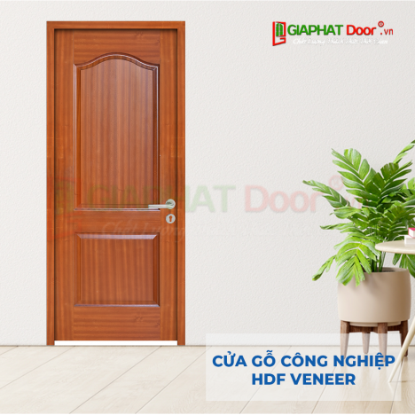 Cấu tạo chi tiết cửa gỗ công nghiệp HDF Veneer