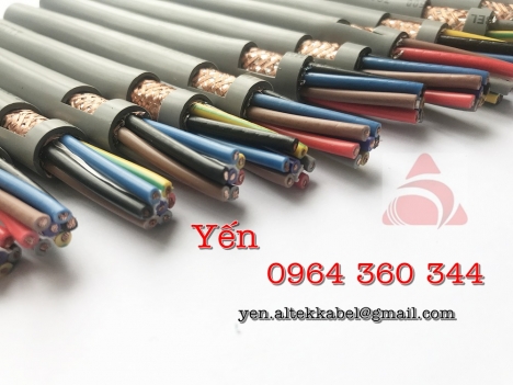 Cáp điều khiển Altek Kabel có băng đồng chống nhiễu