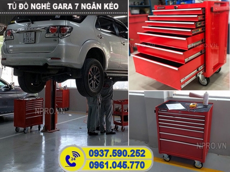 Tủ đồ nghề sửa chữa ô tô, tủ đồ nghề gara chuyên dụng giá tốt