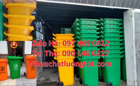 thùng rác 2 ngăn 3 ngăn, Thùng rác 60 lít có bánh xe, Thùng rác 60 lít không bánh xe giá rẻ