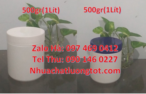Hũ nhựa trắng đục 200 g, hũ 200 g tường an, hũ 250 gram đựng bột, hũ nhựa 250 g đựng nước mắm, hũ nh