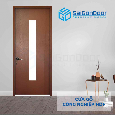 Cửa gỗ công nghiệp HDF cao cấp
