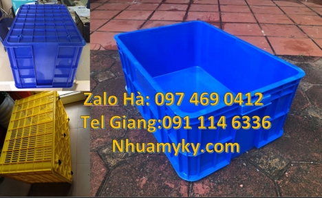 Rổ nhựa đựng trái cây, thùng nhựa đựng hải sản, Sóng nhựa bít 2T5, Sóng nhựa bít 1T9, sóng nhựa, th
