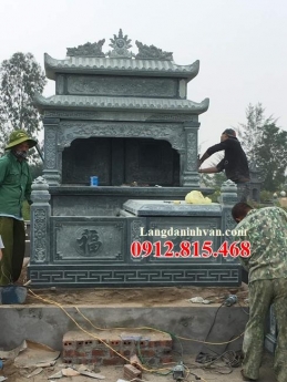 Mộ đá đôi đẹp bán tại Hậu Giang – Bán mẫu mộ đôi để tro cốt ở Hậu Giang