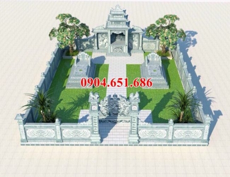 15+ Mẫu thiết kế nghĩa trang gia đình đẹp – Thiết kế nghĩa trang gia tộc
