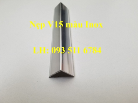 Nẹp nhôm cầu thang - Nẹp V Inox