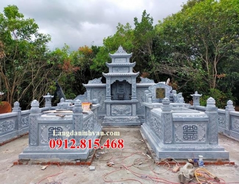 Mộ đôi đẹp tại Sóc Trăng – Bán mẫu mộ đá đôi để tro cốt tại Sóc Trăng