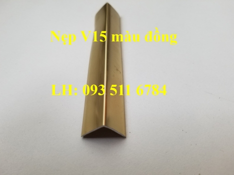 Nẹp nhôm cầu thang - Nẹp V Inox