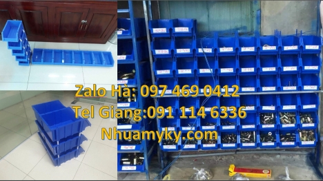 Kệ xanh duy tân, Hộp đựng đinh tán, khay linh kiện, bán khay nhựa, thùng nhựa đựng phụ tùng, Khay li