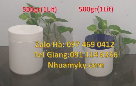 Hũ nhựa pet 50gr, hũ nhựa pet 50 gram, hũ 200g đựng tinh bột nghệ, hũ nhựa 200 gram duy tân, hũ nhựa