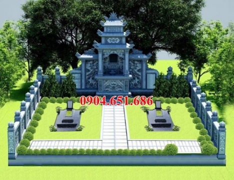 15+ Mẫu thiết kế nghĩa trang gia đình đẹp – Thiết kế nghĩa trang gia tộc
