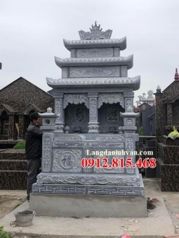 Mộ đá đôi đẹp bán tại Hậu Giang – Bán mẫu mộ đôi để tro cốt ở Hậu Giang