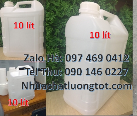 Can nhựa 5 lít đựng tinh dầu. Can 10l đựng cồn, can 18l đựng chế phẩm sinh học, can hdpe, can nhựa,