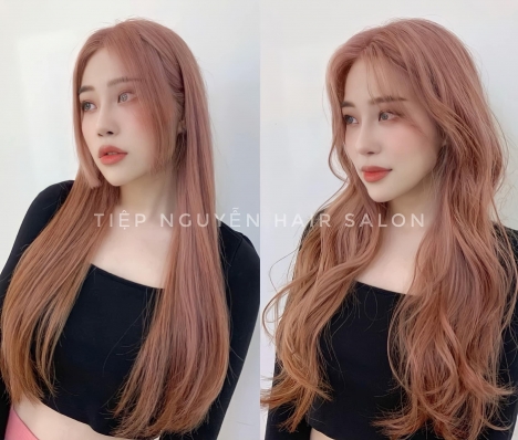 Tóc bob uốn cụp, tóc bob uốn xoăn sóng lơi ngang vai - Tiệp Nguyễn Hair Salon