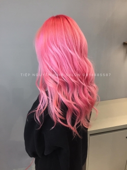 Uốn Xoăn sóng nước, Tóc bob uốn cụp ngang vai Tiệp Nguyễn Hair Salon