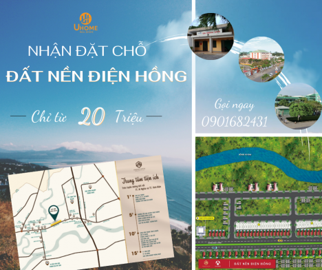 Nhận đặt chỗ đất nền Điện Hồng