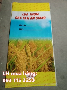 Chuyên sản xuất, thiết kế in bao lúa giống, bao đựng gạo