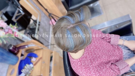 Tóc bob tỉa layer, uốn xoăn sóng Tiệp Nguyễn Hair Salon