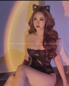 Tóc uốn xoăn gợn sóng nước, tóc bob uốn xoăn đpej tự nhiên cho nàng mái bay - Tiệp Nguyễn Hair Salon