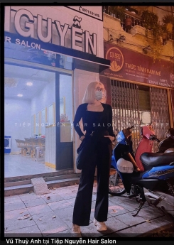 Tóc tỉa layer dài ngang vai cho nàng thêm cá tính và trẻ trung, tóc bob uốn xoăn - Tiệp Nguyễn Hair