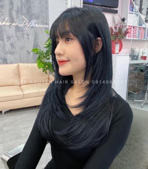 Tóc bob uốn cụp ngang vai, những kiểu tóc bob uốn xoăn siêu cute hiện nay