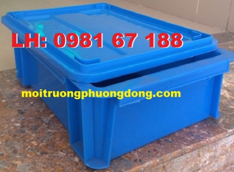 khay nhựa kín B7 ,thùng nhựa bít b7 ,khay nhựa vuông kín,