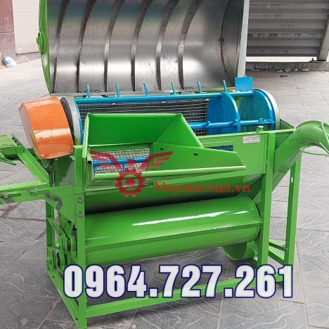 Máy tuốt lúa, tuốt hạt mini VMTL455