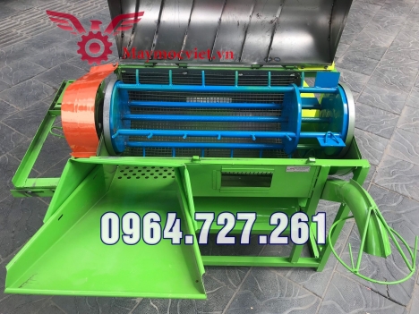 Máy tuốt lúa, tuốt hạt mini VMTL455