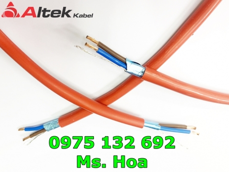 Cáp chống cháy chống nhiễu 2x2.5, 0.6/1kV Altek Kabel