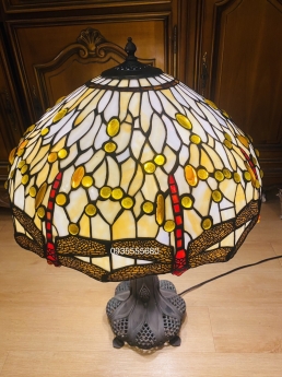 Giao lưu đèn tiffany chuồn chuồn cổ