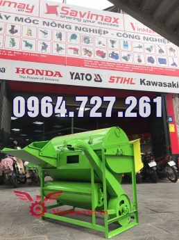 Máy tuốt lúa, tuốt hạt mini VMTL455