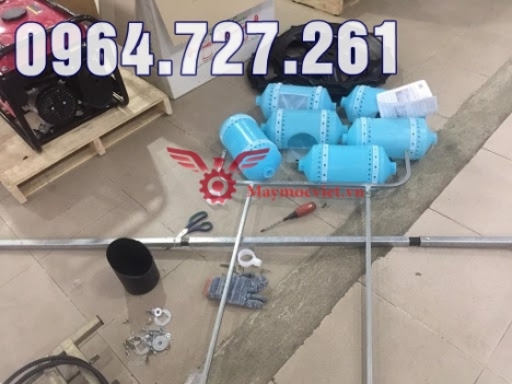 Máy gieo hạt, sạ lúa thủ công 6 trống