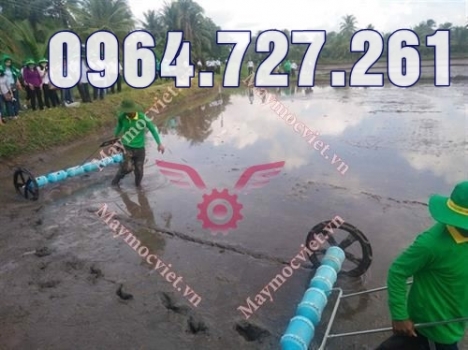 Máy gieo hạt, sạ lúa thủ công 6 trống