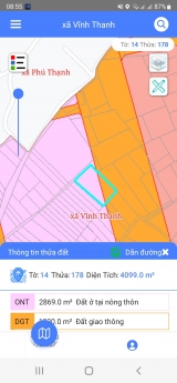 BÁN ĐẤT VƯỜN MẶT TIỀN ĐƯỜNG VÀNH ĐAI 3 - GIAI ĐOẠN 2A - GIÁ 5TR/M2