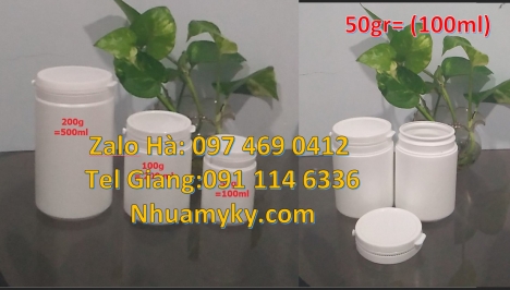 Hủ nhựa 1kg nắp vặn đựng hóa chất, hũ 500gr đựng thuốc sâu, Hủ nhựa 1.5 ký nắp vặn đựng mực in. Hủ n