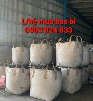 Bao jumbo 1 tấn mới cũ chuyên dụng trữ kho, vận chuyển xuất khẩu hàng hoá tải trọng lớn