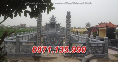 mẫu lăng mộ đá khối đẹp, nhà mồ bố mẹ bằng đá