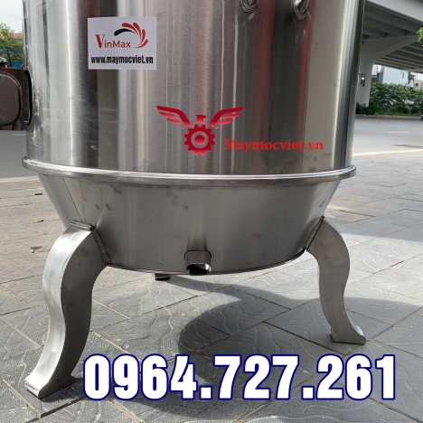 Lu quay vịt gà chân cong bằng than phi 90 cm tặng kèm bếp than, xiên móc treo, vận chuyển toàn quốc