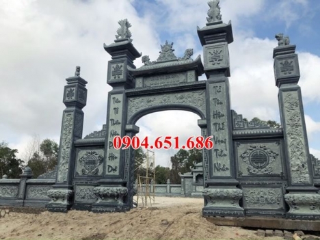 Cổng đá nghĩa trang – Bán 05 mẫu cổng nghĩa trang gia đình đẹp nhất