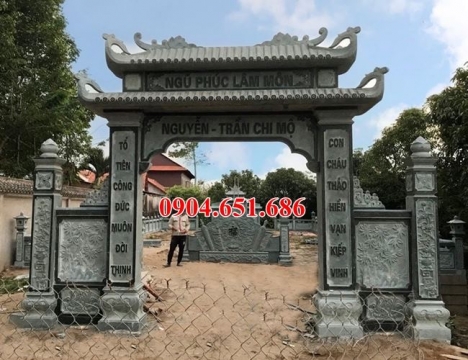 Cổng đá nghĩa trang – Bán 05 mẫu cổng nghĩa trang gia đình đẹp nhất
