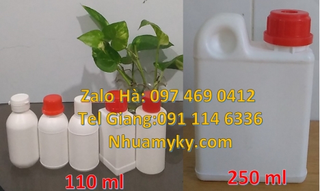 Chai nhựa 250 ml, chai 250 ml giá sỉ, Chai nhựa 30 ml đựng hóa chất, chai 30 ml đựng dung môi, Chai