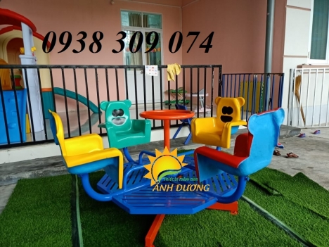 Đu quay, mâm xoay đa dạng mẫu mã dành cho bé