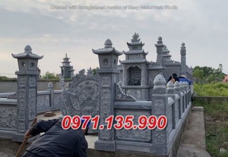 mẫu lăng mộ đá khối đẹp, nhà mồ bố mẹ bằng đá