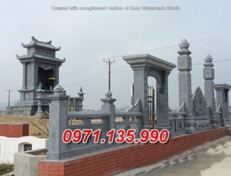 mẫu lăng mộ đá khối đẹp, nhà mồ bố mẹ bằng đá