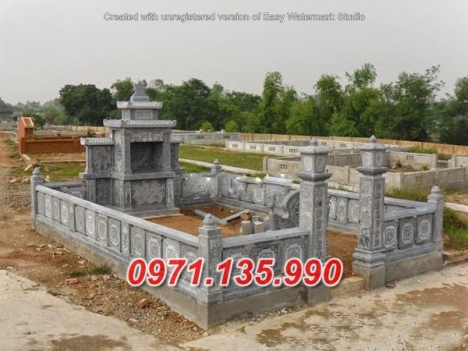 mẫu lăng mộ đá khối đẹp, nhà mồ bố mẹ bằng đá