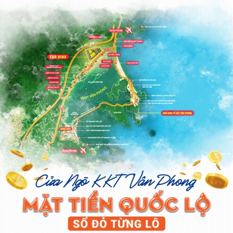 Bán lô đất Vạn Long, Vạn Ninh, Khánh Hòa gần biển ,quy hoạch lên đất ở đô thị.