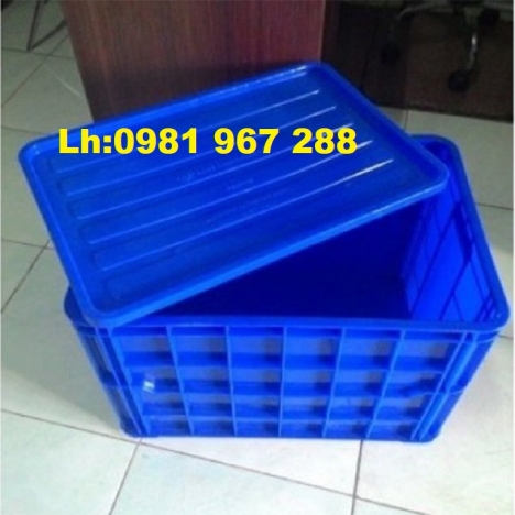 rổ nhựa kín công nghiệp ,Thùng nhựa đặc cao 3t9