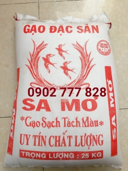 Bao pp dệt, bao đựng gạo 10kg, 25kg, 50kg.